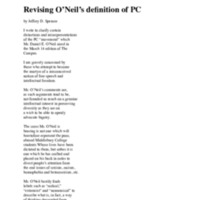 The Campus - %22Revising O’Neil’s definition of PC%22  .pdf