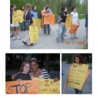 2006 Sexual Assault Protest Photos